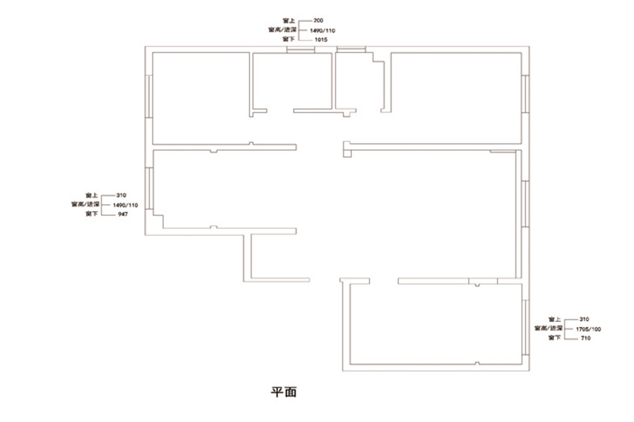 保定市裝修案例秀蘭尚城 美式風格